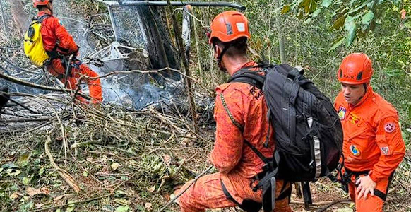 4 morts dans un terrible accident d’hélicoptère